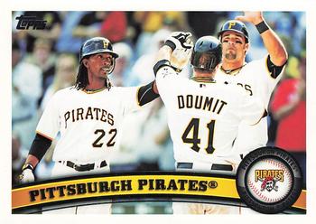 2011 Topps #398 Pittsburgh Pirates Front