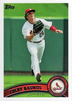 2011 Topps #448 Colby Rasmus Front