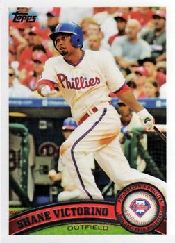 2011 Topps #495 Shane Victorino Front