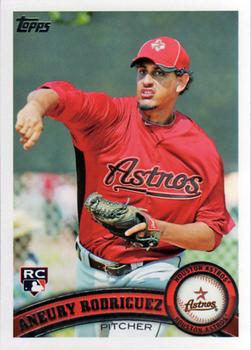 2011 Topps #506 Aneury Rodriguez Front