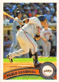 2011 Topps #188 Pablo Sandoval Front