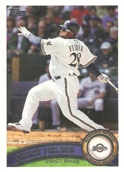 2011 Topps #410 Prince Fielder Front