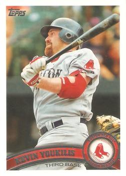 2011 Topps #500 Kevin Youkilis Front