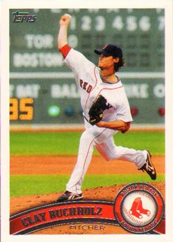 2011 Topps #208 Clay Buchholz Front