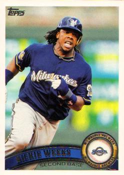 2011 Topps #266 Rickie Weeks Front