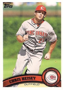 2011 Topps #336 Chris Heisey Front