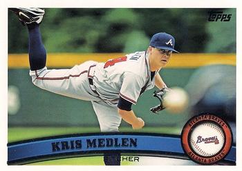 2011 Topps #392 Kris Medlen Front