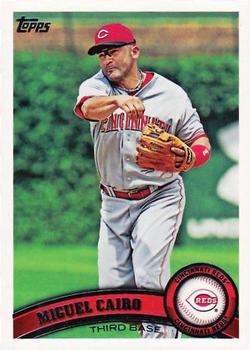2011 Topps #417 Miguel Cairo Front