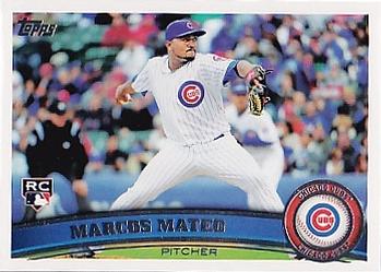 2011 Topps #431 Marcos Mateo Front
