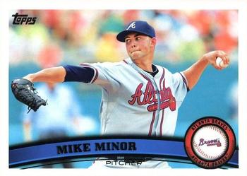 2011 Topps #478 Mike Minor Front
