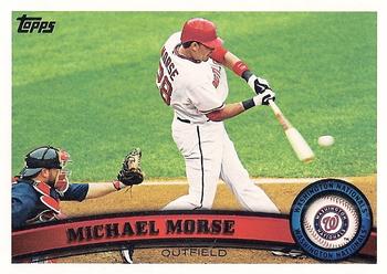 2011 Topps #518 Michael Morse Front