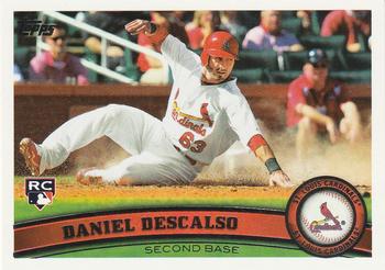 2011 Topps #87 Daniel Descalso Front