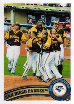 2011 Topps #126 San Diego Padres Front