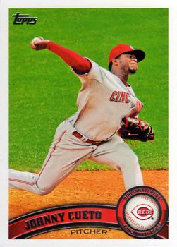 2011 Topps #142 Johnny Cueto Front