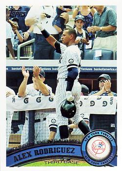 2011 Topps #155 Alex Rodriguez Front