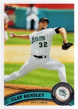 2011 Topps #167 Clay Hensley Front