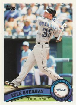 2011 Topps #172 Lyle Overbay Front