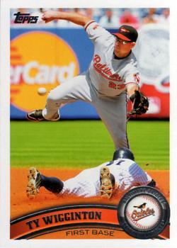 2011 Topps #205 Ty Wigginton Front