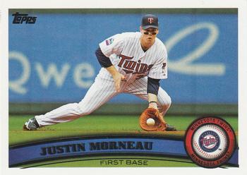 2011 Topps #293 Justin Morneau Front