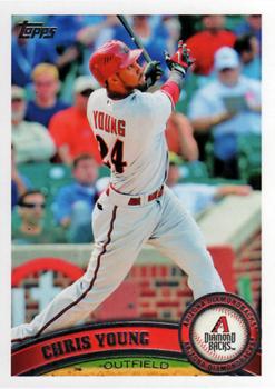 2011 Topps #316 Chris Young Front