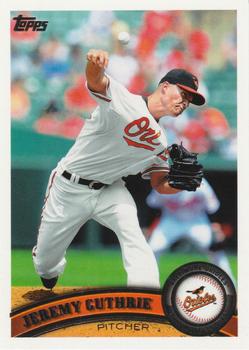 2011 Topps #321 Jeremy Guthrie Front