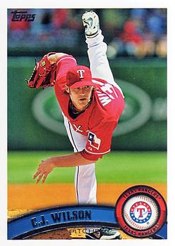 2011 Topps #323 C.J. Wilson Front