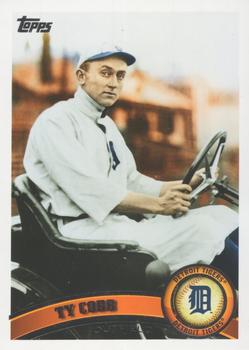 2011 Topps #200 Ty Cobb Front