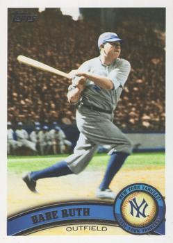 2011 Topps #271 Babe Ruth Front