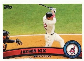 2011 Topps #549 Jayson Nix Front