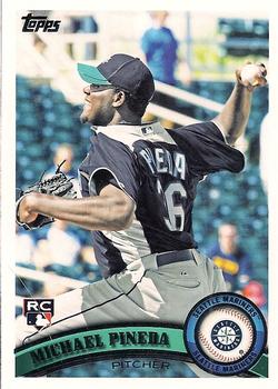 2011 Topps #595 Michael Pineda Front