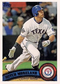 2011 Topps #634 Mitch Moreland Front