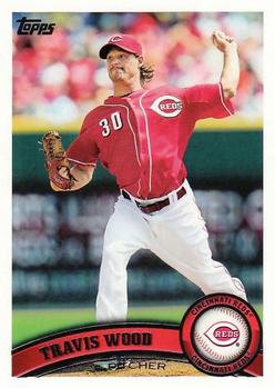 2011 Topps #641 Travis Wood Front