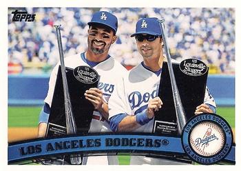 2011 Topps #646 Los Angeles Dodgers Front
