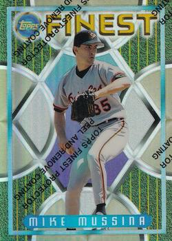 1995 Finest - Refractors #48 Mike Mussina Front