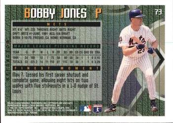 1995 Finest - Refractors #73 Bobby Jones Back