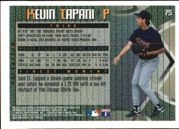 1995 Finest - Refractors #75 Kevin Tapani Back