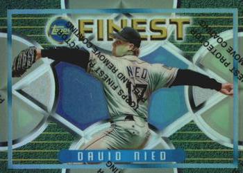 1995 Finest - Refractors #77 David Nied Front