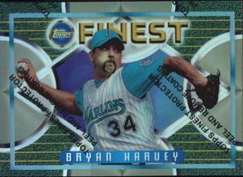 1995 Finest - Refractors #97 Bryan Harvey Front