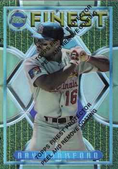 1995 Finest - Refractors #136 Ray Lankford Front