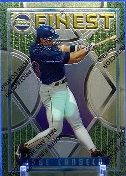 1995 Finest - Refractors #170 Jose Canseco Front