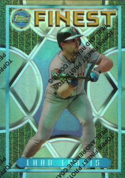 1995 Finest - Refractors #179 Chad Curtis Front