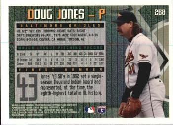 1995 Finest - Refractors #268 Doug Jones Back
