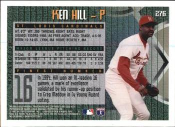 1995 Finest - Refractors #276 Ken Hill Back
