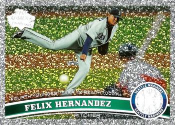 2011 Topps - Diamond Anniversary #403 Felix Hernandez Front
