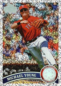 2011 Topps - Diamond Anniversary #320 Michael Young Front