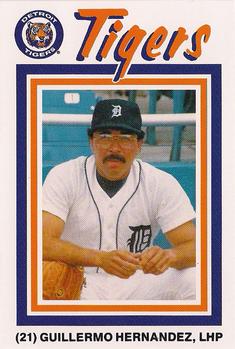 1988 Pepsi/Kroger Detroit Tigers #21 Guillermo Hernandez Front
