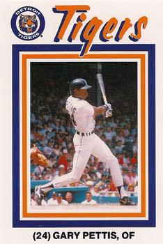 1988 Pepsi/Kroger Detroit Tigers #24 Gary Pettis Front