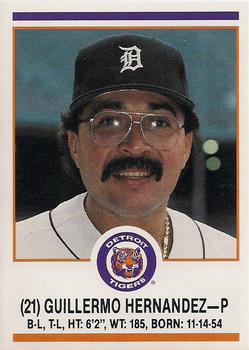 1989 Detroit Tigers Police #21 Guillermo Hernandez Front