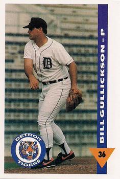 1991 Coca-Cola/Kroger Detroit Tigers #NNO Bill Gullickson Front