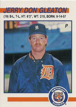 1991 Detroit Tigers Police #NNO Jerry Don Gleaton Front